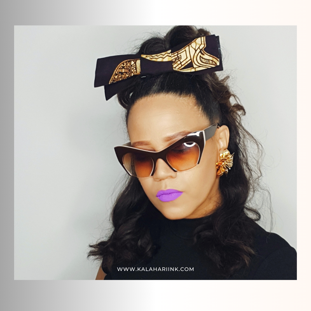 The Runway Bow - AFRICAN BUTTER