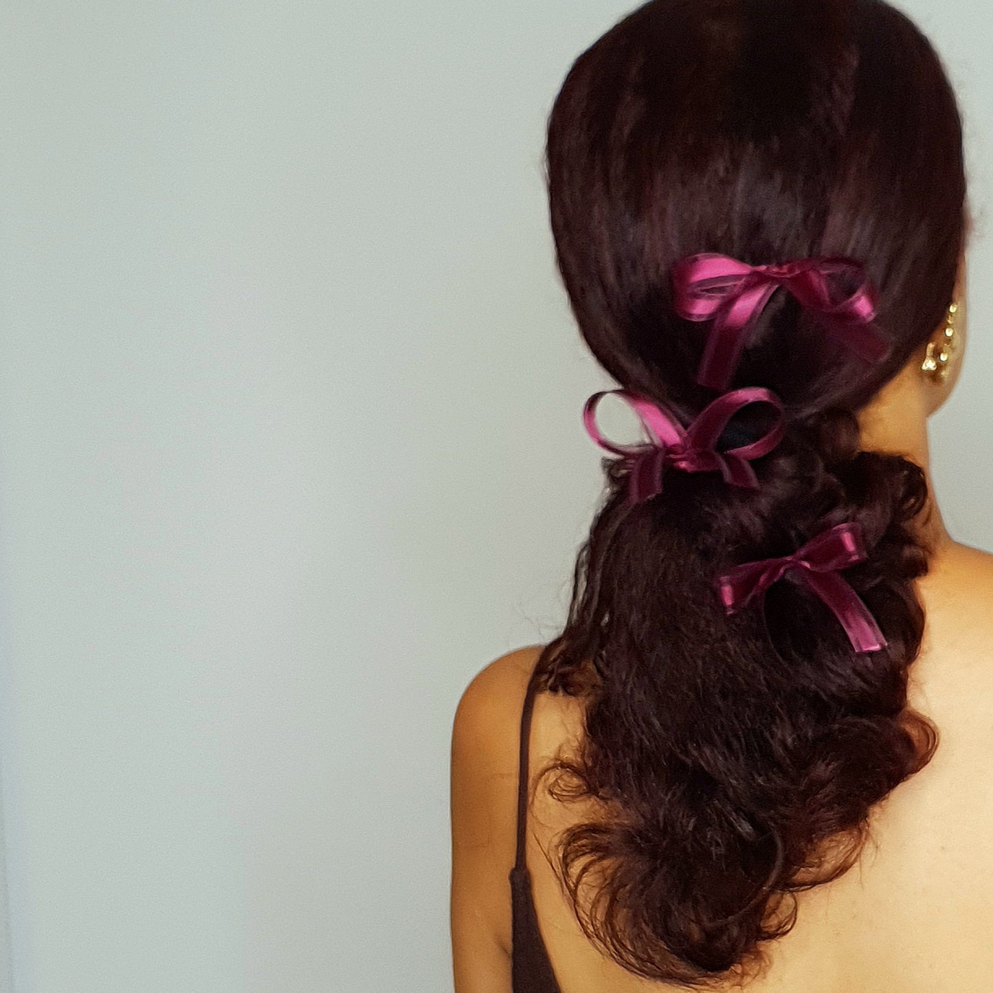 The Bordeaux Mini Bows