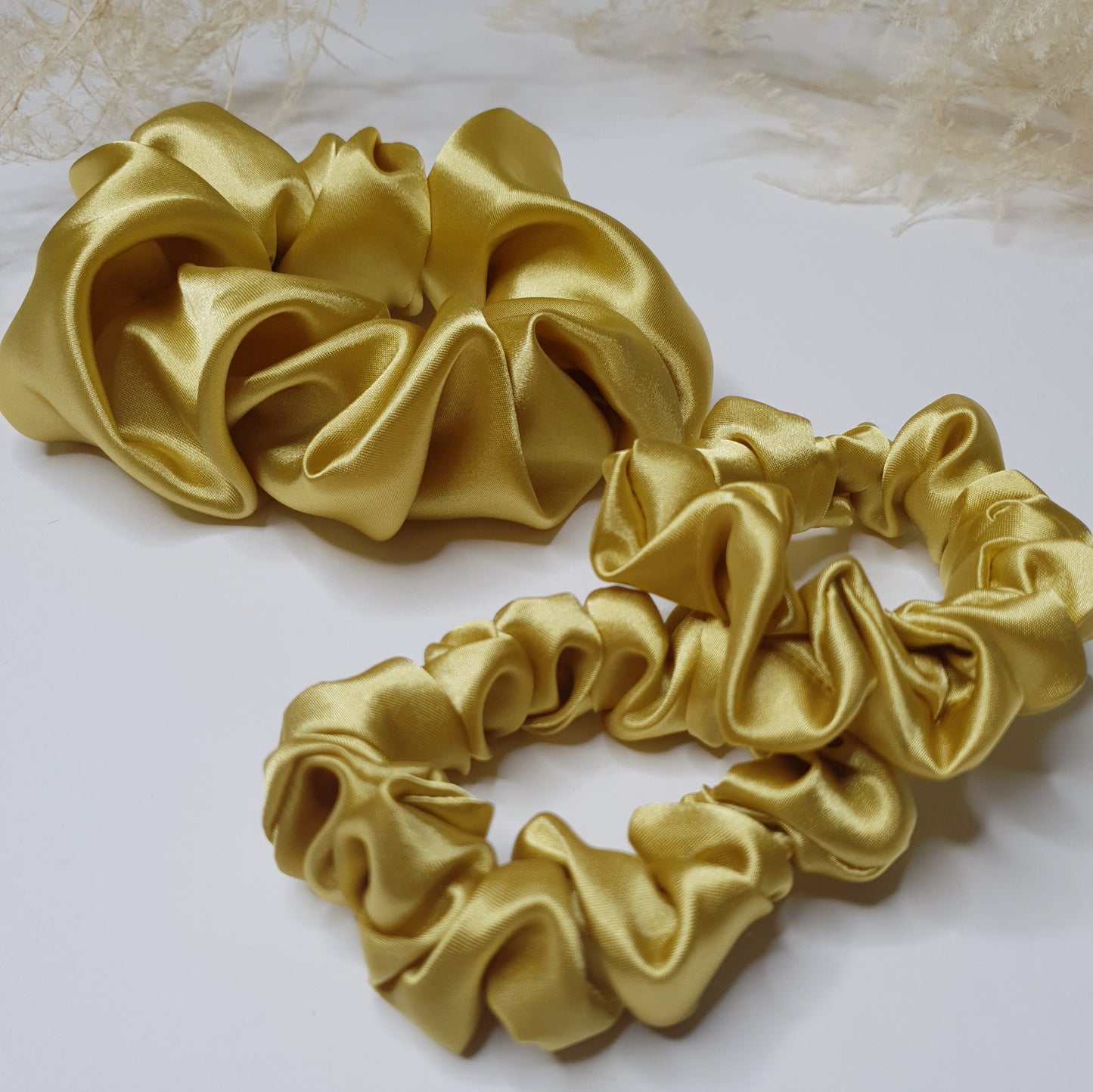 Butter Yellow Scrunchie Set