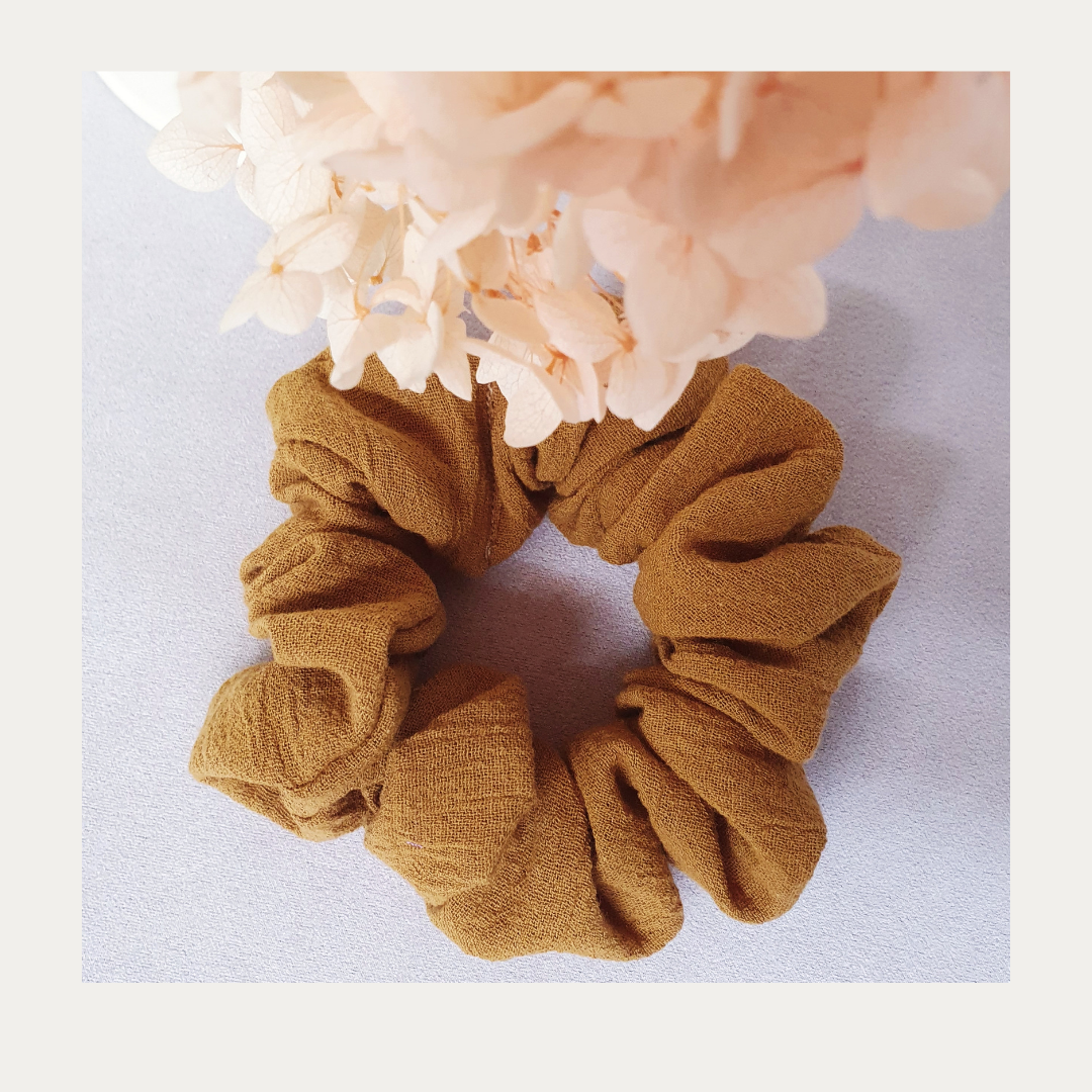 Mini Cotton Scrunchie Set