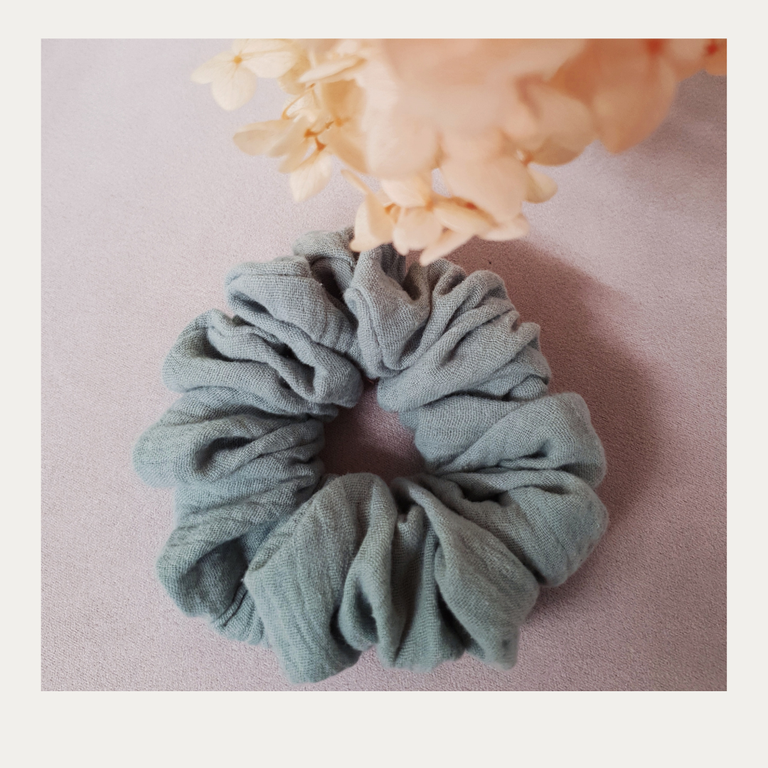 Mini Cotton Scrunchie Set