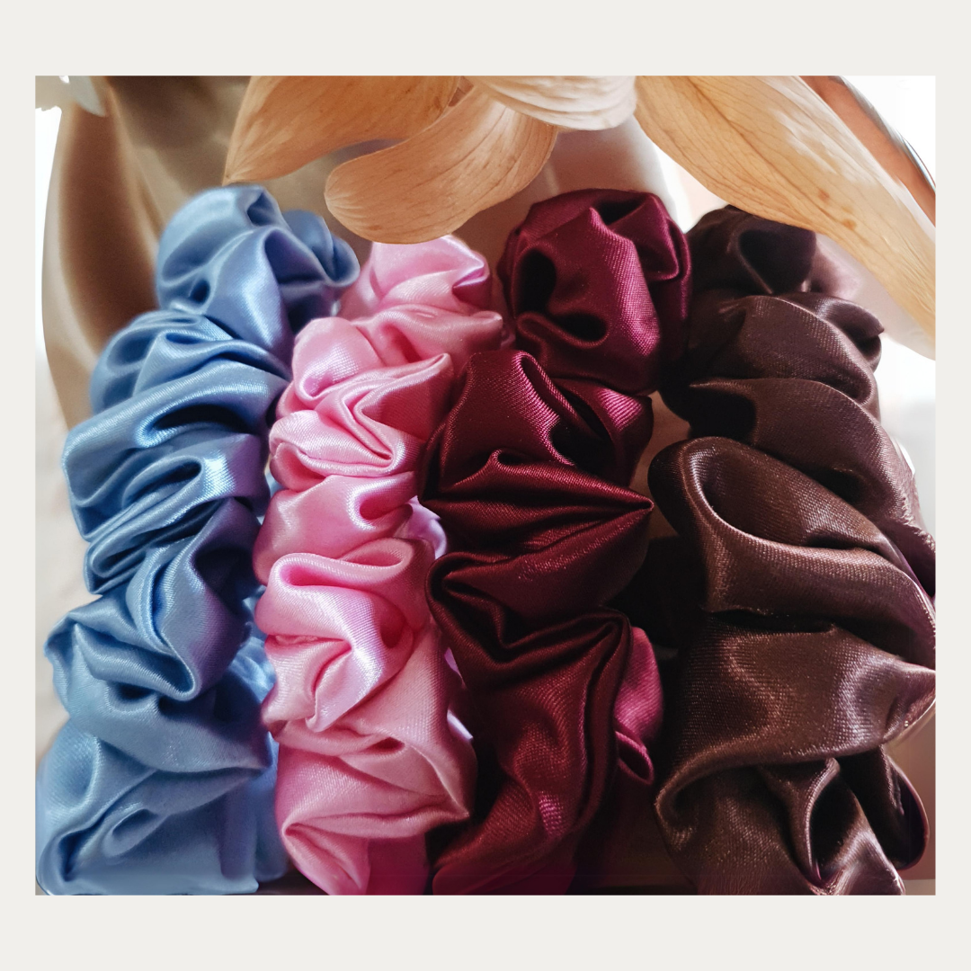 MINI SATIN SCRUNCHIE PACK