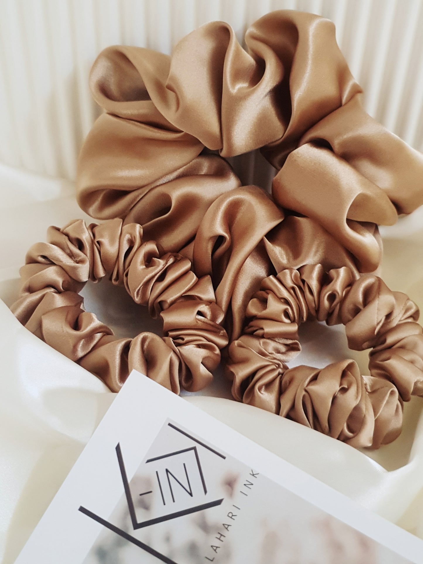 XXL Silk Satin Scrunchie - GOLD