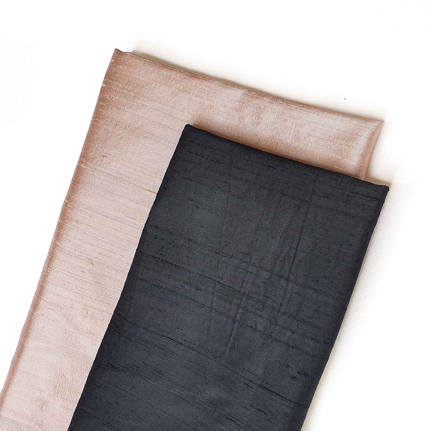 Raw Silk Scarf / Head Wrap in Pearl Cream
